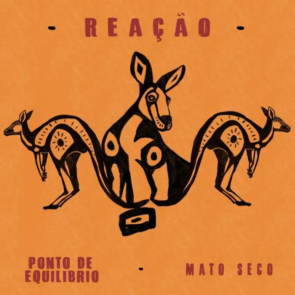 Banda carioca de reggae criada em 1999, Ponto de equilíbrio se irmana com Mato Seco ? grupo paulista formada em 2002 em São Caetano do Sul (SP) ? em Reação. Composição de autoria(Imagem:Reprodução)