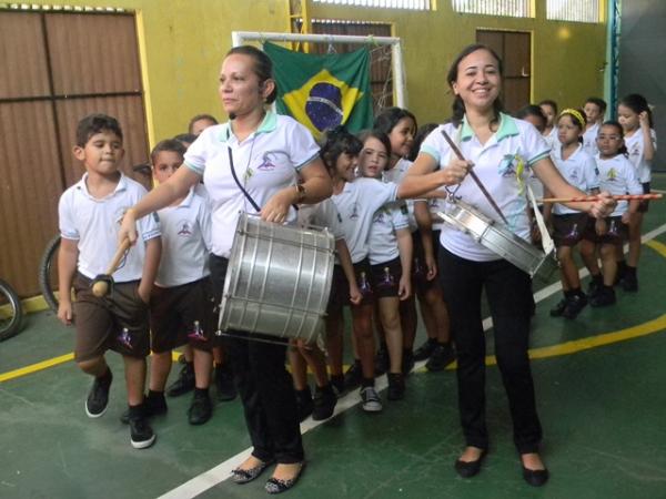 Escola Pequeno Pr&iacute;ncipe inicia atividades comemorativas da Semana da P&aacute;tria.(Imagem:EPP)