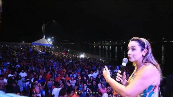 Claudim&ecirc; Lima, Prefeita de Bar&atilde;o de Graja&uacute;-MA.(Imagem:Reprodu&ccedil;&atilde;o/Instagram)
