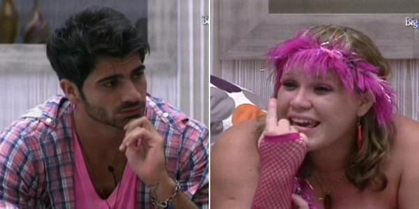 Paula e Rodrig&atilde;o(Imagem:Reprodu&ccedil;&atilde;o/TV Globo)