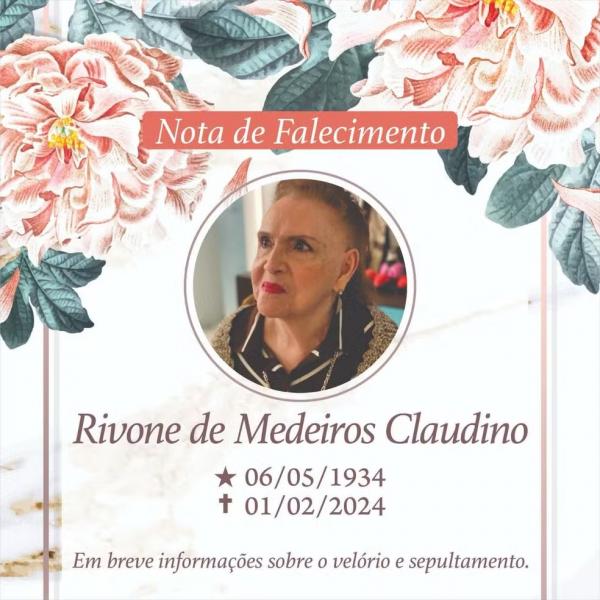 Vi&uacute;va do empres&aacute;rio Valdecy Claudino, cofundador do Armaz&eacute;m Para&iacute;ba, morre 4 dias depois do marido.(Imagem:Divulga&ccedil;&atilde;o)