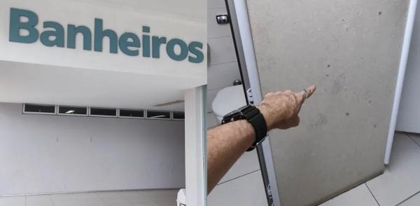 Paleont&oacute;logo encontra f&oacute;sseis de 100 milh&otilde;es de anos em banheiro de shopping em Teresina.(Imagem:Arquivo Pessoal)