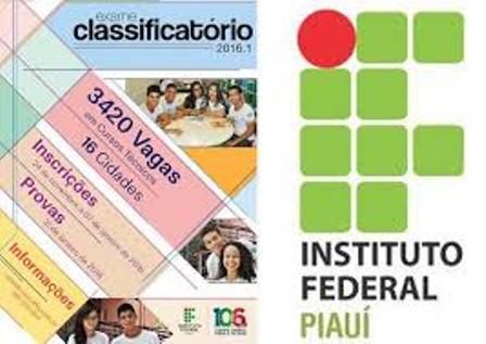 IFPI prorroga inscrições de exame com 3.420 vagas para cursos técnicos