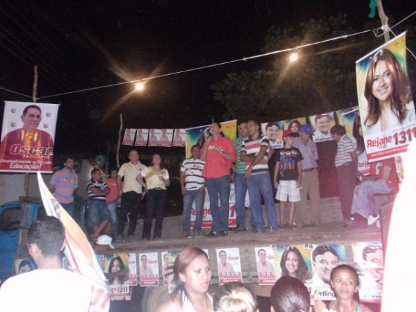 Oscar Proc&oacute;pio participa de carreata no munic&iacute;pio de Angical.(Imagem:Assessoria de Comunica&ccedil;&atilde;o)