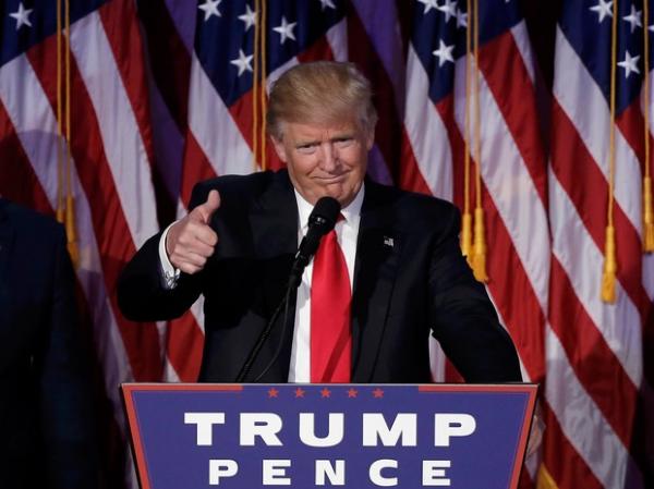 Donald Trump vence Hillary Clinton e é eleito presidente dos EUA