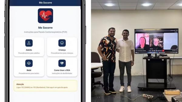 "Me Socorre": aplicativo criado por pesquisador do PI ensina técnicas de reanimação cardiopulmonar