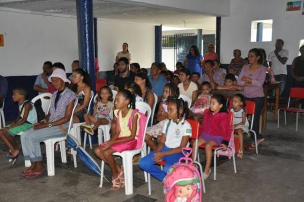 Solenidade marca o in&iacute;cio do ano letivo das escolas municipais de Floriano.(Imagem:SECOM)