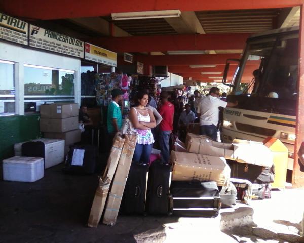 Terminal Rodovi&aacute;rio.(Imagem:Andr&eacute; Ozias)