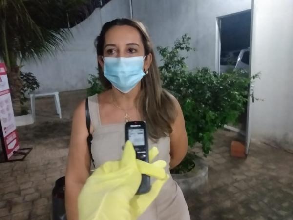 Prefeita de Bar&atilde;o de Graja&uacute;, Claudim&ecirc; Lima(Imagem:FlorianoNews)