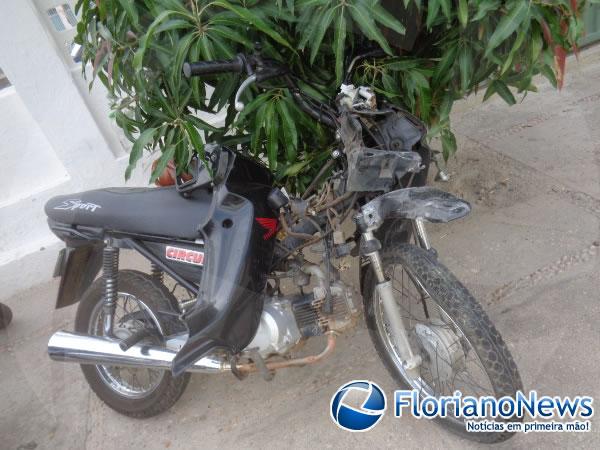 Plant&atilde;o da PM registra acidentes em Floriano.(Imagem:FlorianoNews)