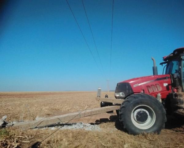 Abalroamento de postes já deixou mais de 300 mil clientes piauienses sem energia neste ano