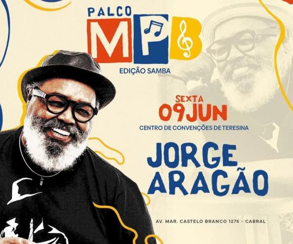  Jorge Arag&atilde;o no Palco MPB, Edi&ccedil;&atilde;o Samba.(Imagem:Reprodu&ccedil;&atilde;o )