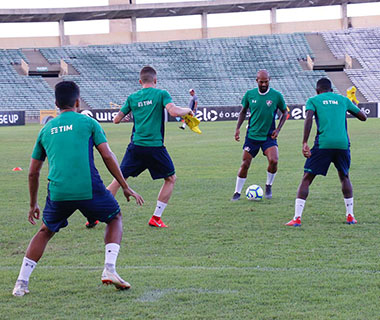 Copa do Brasil: Flu treina no Albertão para encarar o River