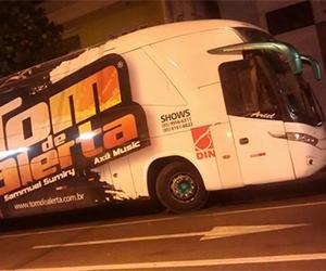 Ônibus roubado pelo PCC em SP é localizado no Piauí com banda de axé