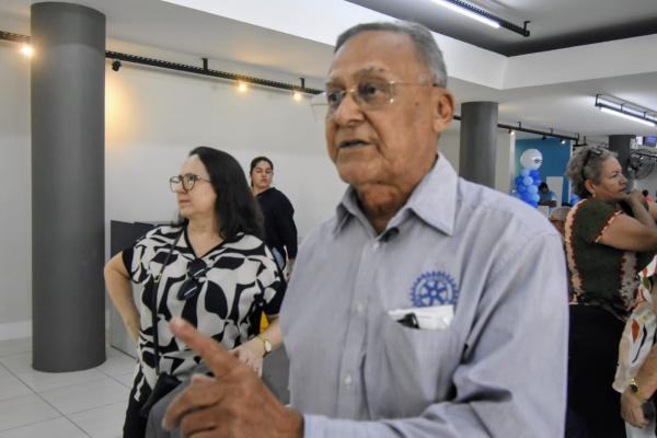 Walter Carvalho, morador de Parna&iacute;ba. (Imagem:Francisco Leal)