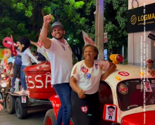 Coligação "Floriano é do Amor e da Esperança" realiza "Rolê de Moto da Mudança" em Floriano