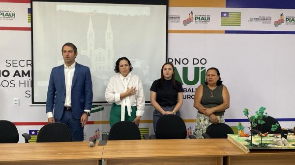 Escolas p&uacute;blicas do Piau&iacute; mostram, na pr&aacute;tica, como cuidar do futuro em a&ccedil;&atilde;o de educa&ccedil;&atilde;o ambiental(Imagem:Ascom Semarh)