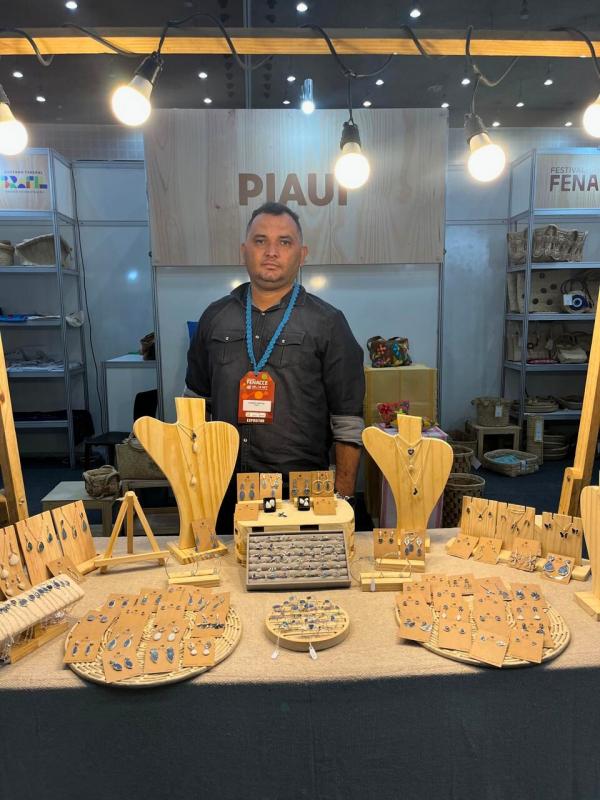 Artesãos piauienses marcam presença na 7ª Fenacce, no Ceará(Imagem:Divulgação)