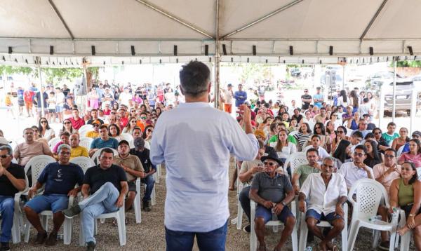 Ciro Nogueira inaugura sistema de &aacute;gua que teve investimento de R$ 1 milh&atilde;o e beneficia comunidade no Piau&iacute;.(Imagem:Ascom)