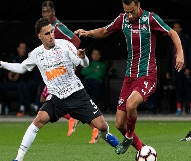 Corinthians fica no zero com o Flu em ida da Sul-Americana