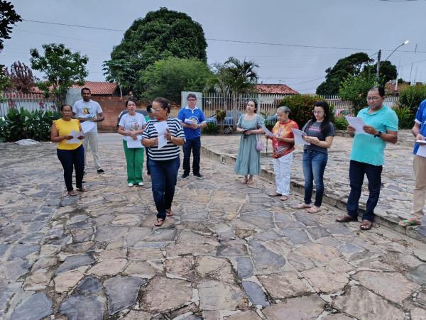Floriano celebra abertura dos festejos de São Sebastião no Conjunto Pedro Simplício.(Imagem:FlorianoNews)