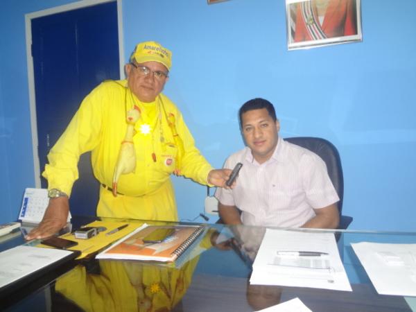 Gleydson Resende, Prefeito Municipal de Bar&atilde;o de Graja&uacute;(Imagem:FlorianoNews)