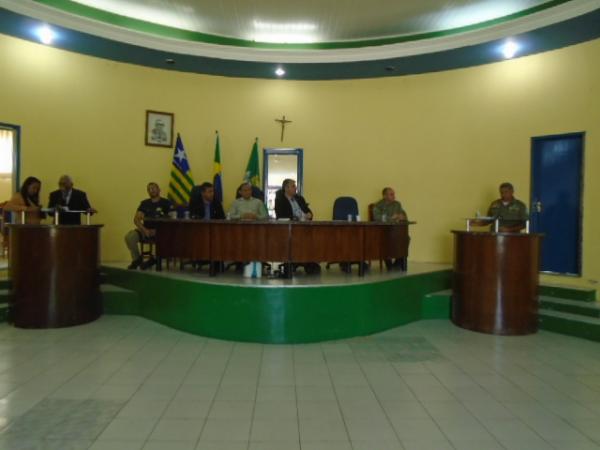 Seguran&ccedil;a p&uacute;blica &eacute; tema de audi&ecirc;ncia p&uacute;blica em Floriano.(Imagem:FlorianoNews)