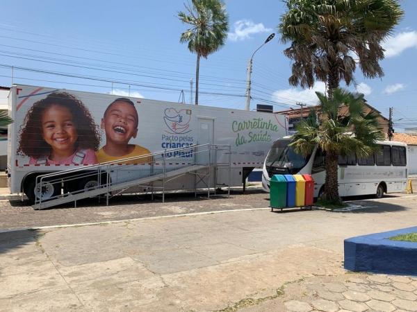 Desde o lançamento, a Carretinha da Saúde já percorreu mais de 30 municípios e realizou mais de 20 mil atendimentos.(Imagem:Divulgação)