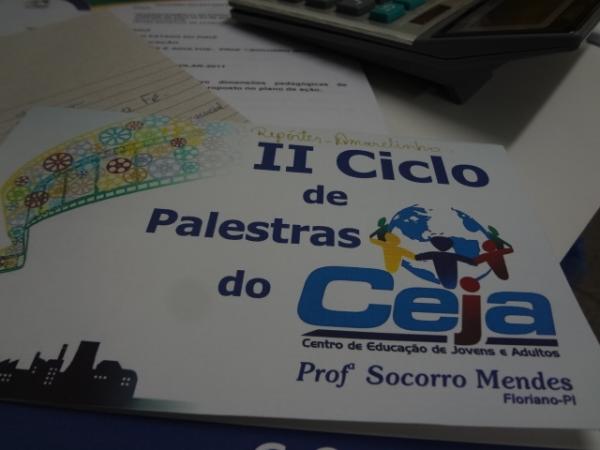 CEJA de Floriano realizar&aacute; 2&ordm; Ciclo de Palestras(Imagem:FlorianoNews)