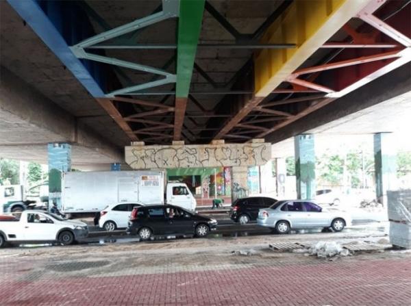 Trânsito sob a ponte JK será interditado parcialmente sábado e domingo