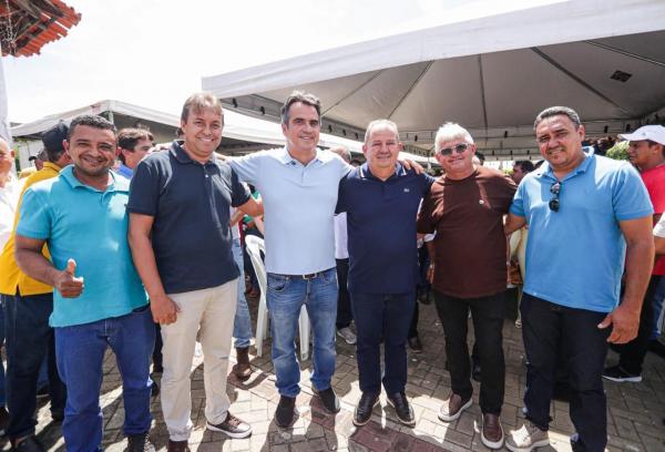 Prefeito do PSD, Joãozinho Manu, declara apoio a Ciro Nogueira durante agenda em São João da Serra