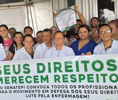 Enfermeiros e técnicos iniciam nesta semana greve nos hospitais estaduais