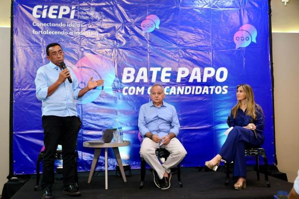 Joel se compromete com empresários em reunião e critica gestão de Rafael.(Imagem:Ascom)