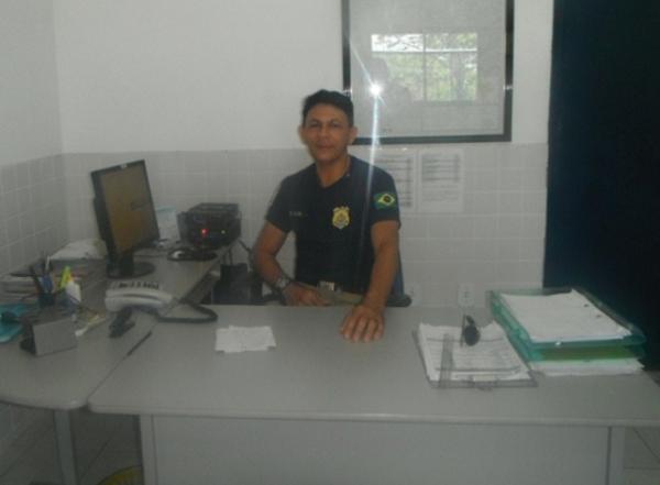 Bernardino Pinto, Inspetor da Pol&iacute;cia Rodovi&aacute;ria Federal.(Imagem:FlorianoNews)