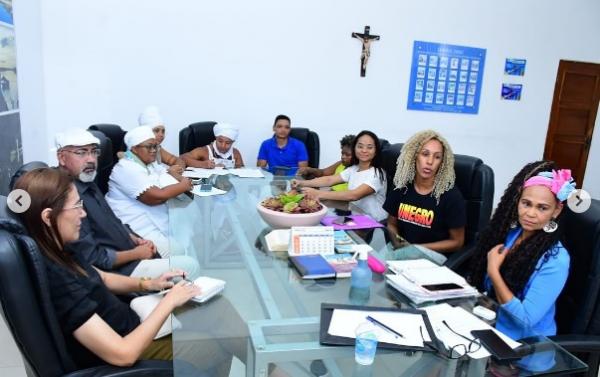 Prefeito de Floriano se re&uacute;ne com movimentos negros para discutir participa&ccedil;&atilde;o na Marcha das Mulheres Negras em Bras&iacute;lia.(Imagem:Reprodu&ccedil;&atilde;o/Instagram)