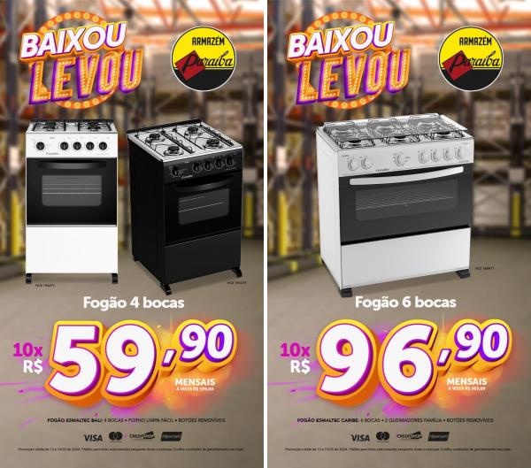 Baixou, levou! Ofertas imperd&iacute;veis do Armaz&eacute;m Para&iacute;ba(Imagem:Divulga&ccedil;&atilde;o)