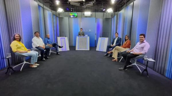 Candidatos ao governo do PI se confrontam em debate na TV Clube/TV Globo