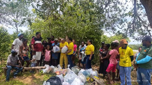 Projeto Amarelinho leva doações e solidariedade a famílias da zona rural de Floriano