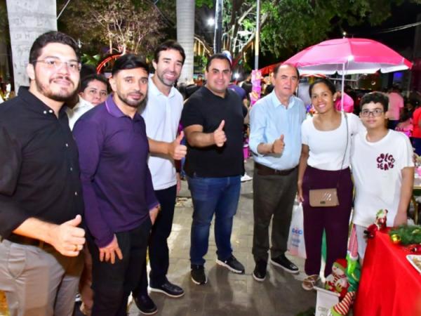 Natal da Alegria transforma Floriano em um cen&aacute;rio de encanto e celebra&ccedil;&atilde;o.(Imagem:Secom)