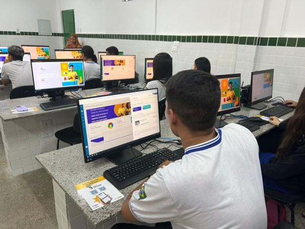 Seduc intensifica uso de recursos de inteligência artificial na preparação para o Enem.(Imagem:Divulgação)
