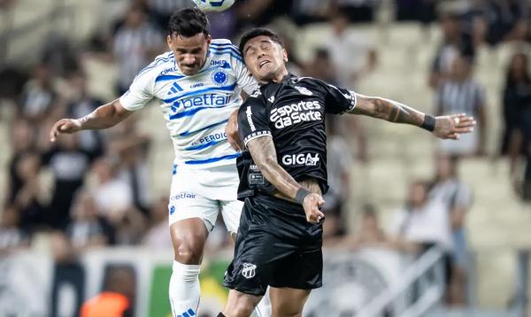 Cruzeiro empata com Ceará e sai da briga pelo título do Brasileirão