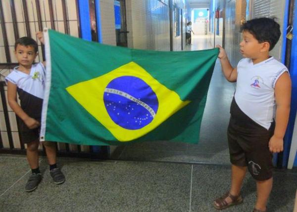 Atividades alusivas à Semana da Pátria iniciaram na Escola Pequeno Príncipe.(Imagem:EPP)
