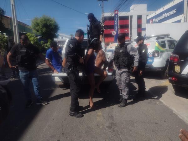 Operação em Floriano resulta na prisão de seis suspeitos de homicídio e apreensões de armas e drogas
