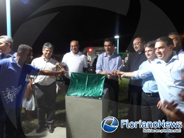 Inaugurada Pra&ccedil;a do bairro Caixa D'&aacute;gua.(Imagem:FlorianoNews)