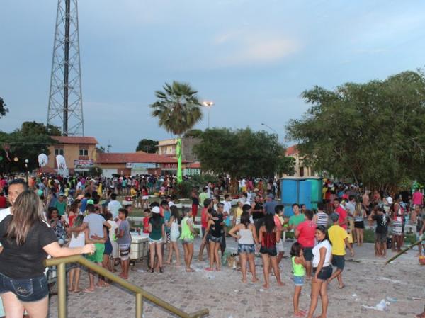 Carnaval de rua conquista p&uacute;blico na cidade de Barras.(Imagem:Catarina Costa / G1)