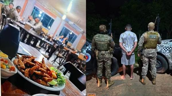 Foragido é preso após fotografar policiais e divulgar imagem em grupo de facção no PI