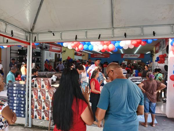 Lojas Vamol inaugura filial em Bar&atilde;o de Graja&uacute;-MA com grande festa e ofertas especiais.(Imagem:FlorianoNews)