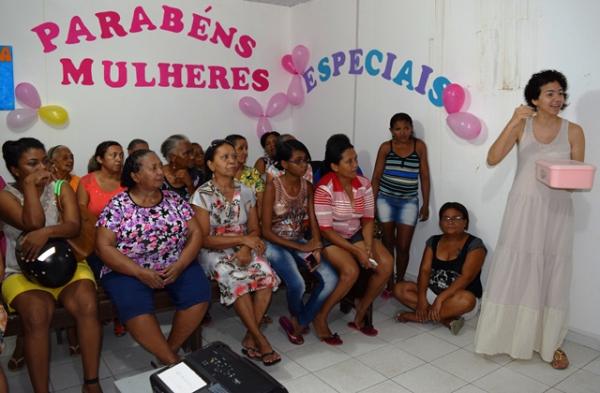 UBS do Bairro Caixa D?&aacute;gua faz homenagem &agrave;s mulheres.(Imagem:Secom)