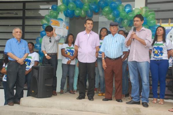 Floriano realiza o dia D da campanha de vacinação contra gripe?.(Imagem:Secom)