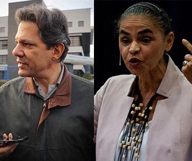 Fernando Haddad e Marina Silva farão corpo a corpo com eleitor do Piauí
